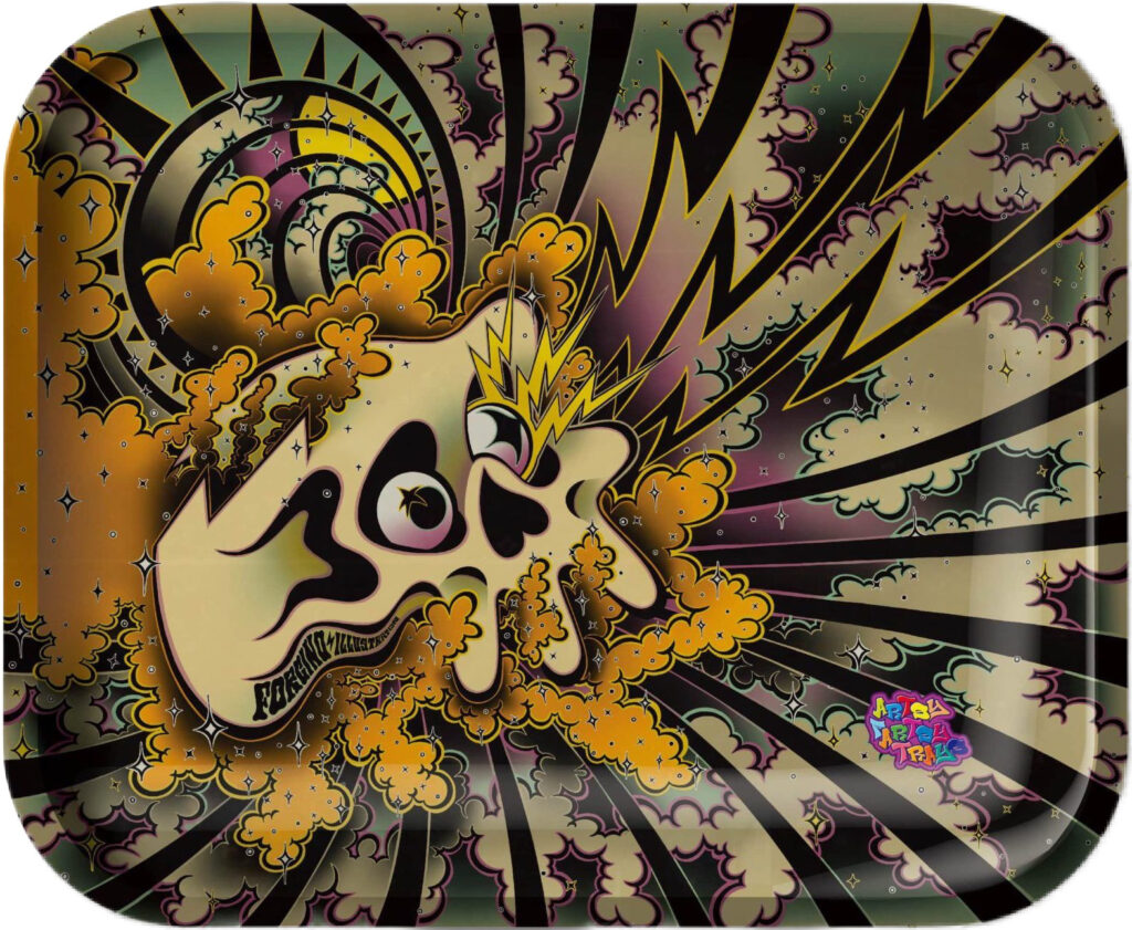 Artsy Fartsy Trays - Forcino Skull