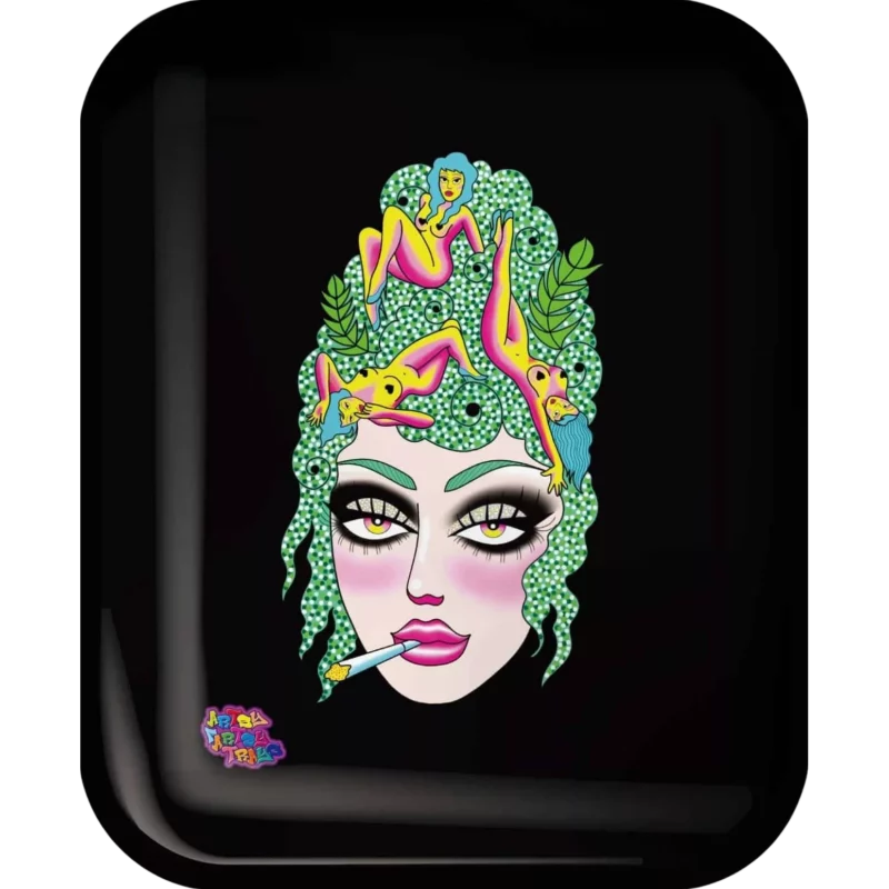 Mary Jane rolling tray - original character artwork